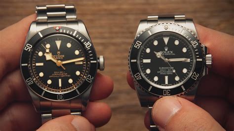 rolex submariner vs tudor black bay.